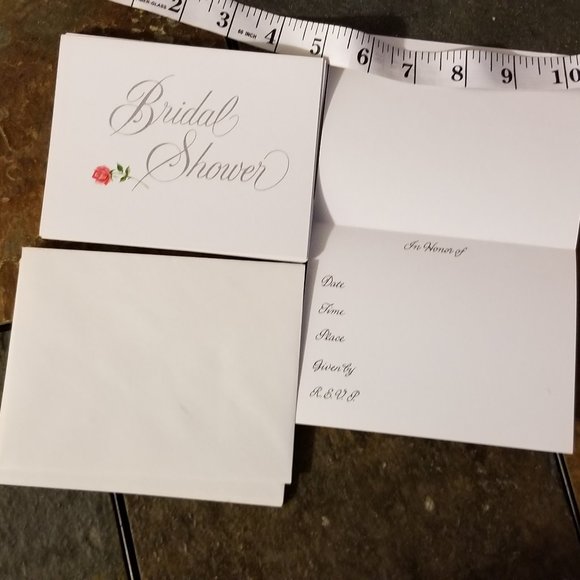 COPY - COPY - Bridal Shower Invites 🦚 3 for $21 o… - Picture 2 of 3